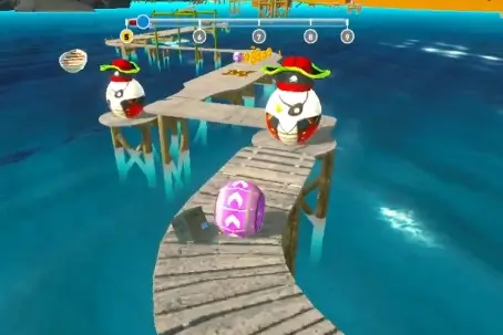 Rolling Balls Sea Race screenshoot 001